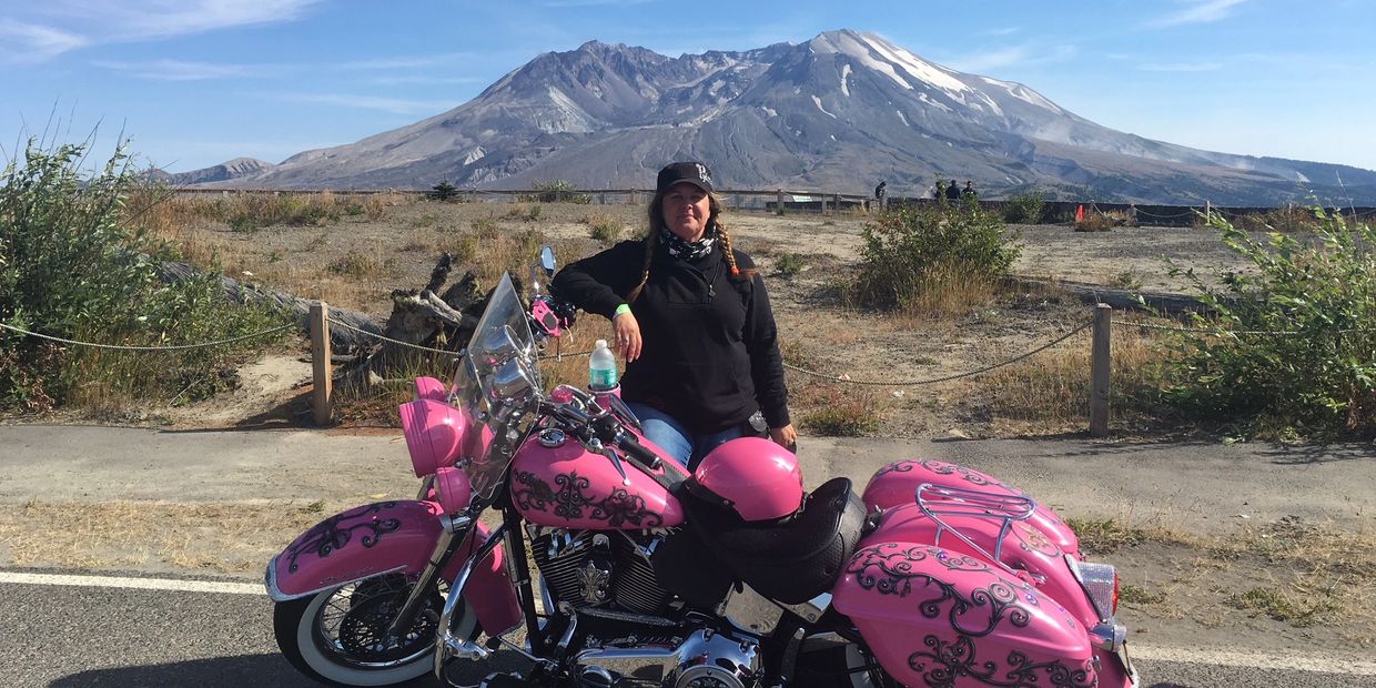 to always live life to it fullest, meet and connect with souls and introduce the love of riding