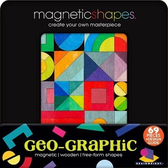 Geo-Graphic Magnetic Shapes by Brainwright