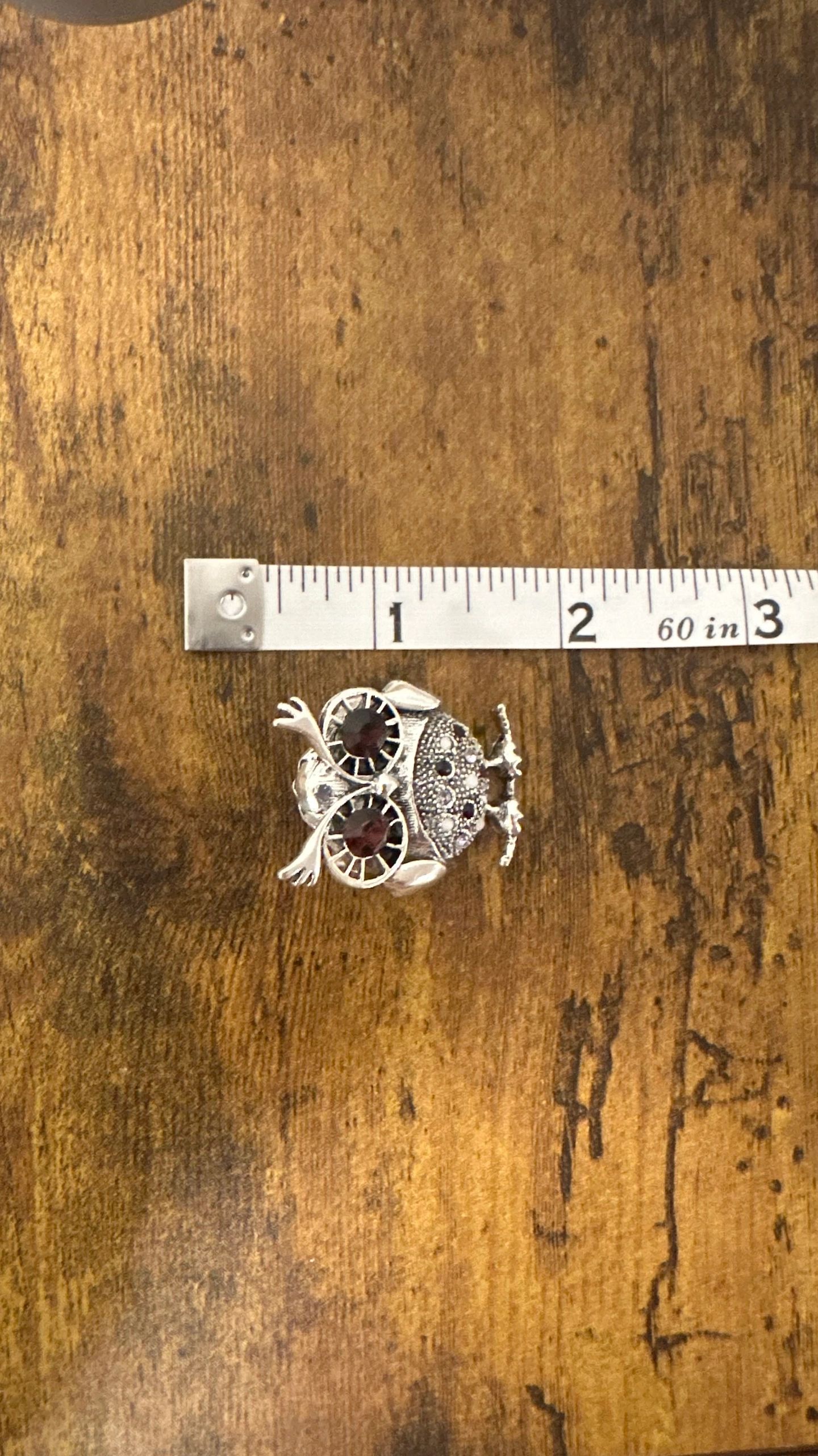 Brooch- Silver Owl