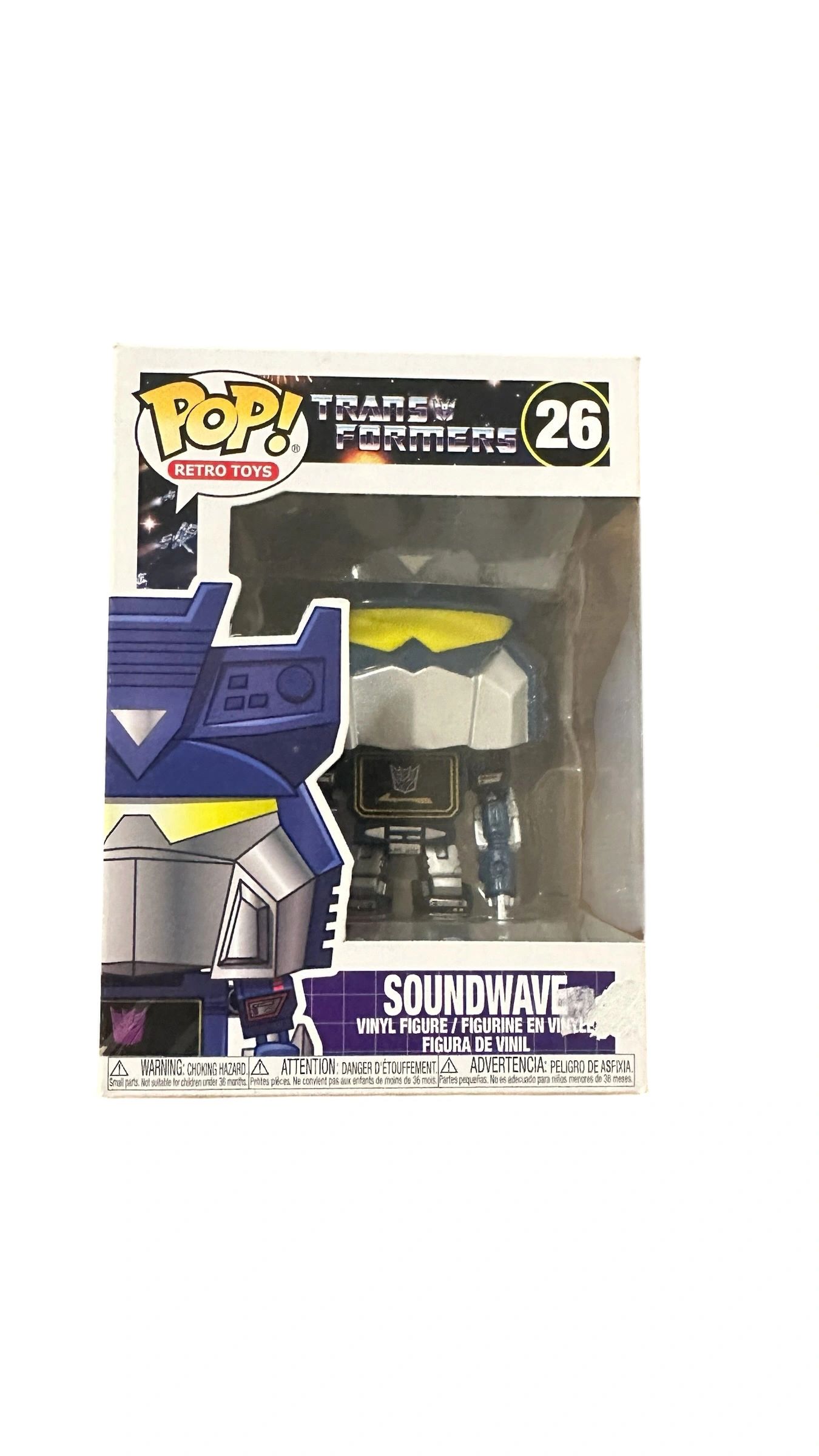 Funko Pop! Retro Toys Transformers Soundwave #26