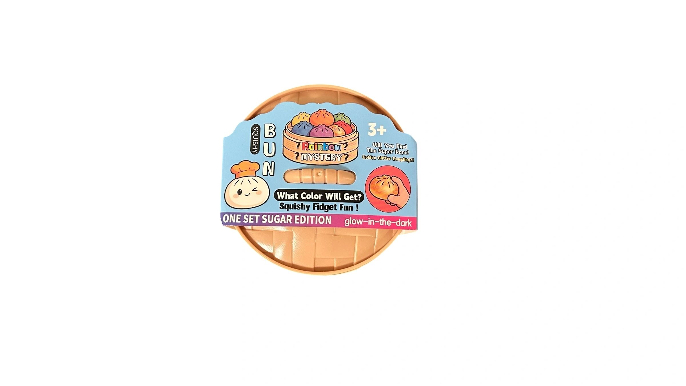 Mini Squishy Dumpling Bao Bun Fidget Toys