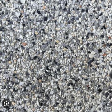 Close-up of a pebble stone surface.