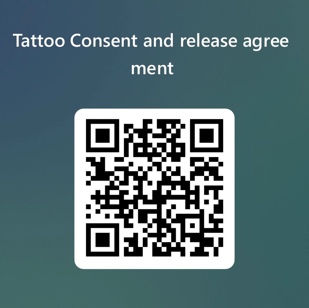 QR code link to tattoo consent form