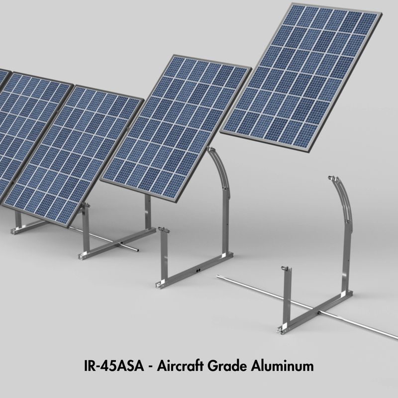 Vue technique de l'assemblage du cadre en acier zingué noir