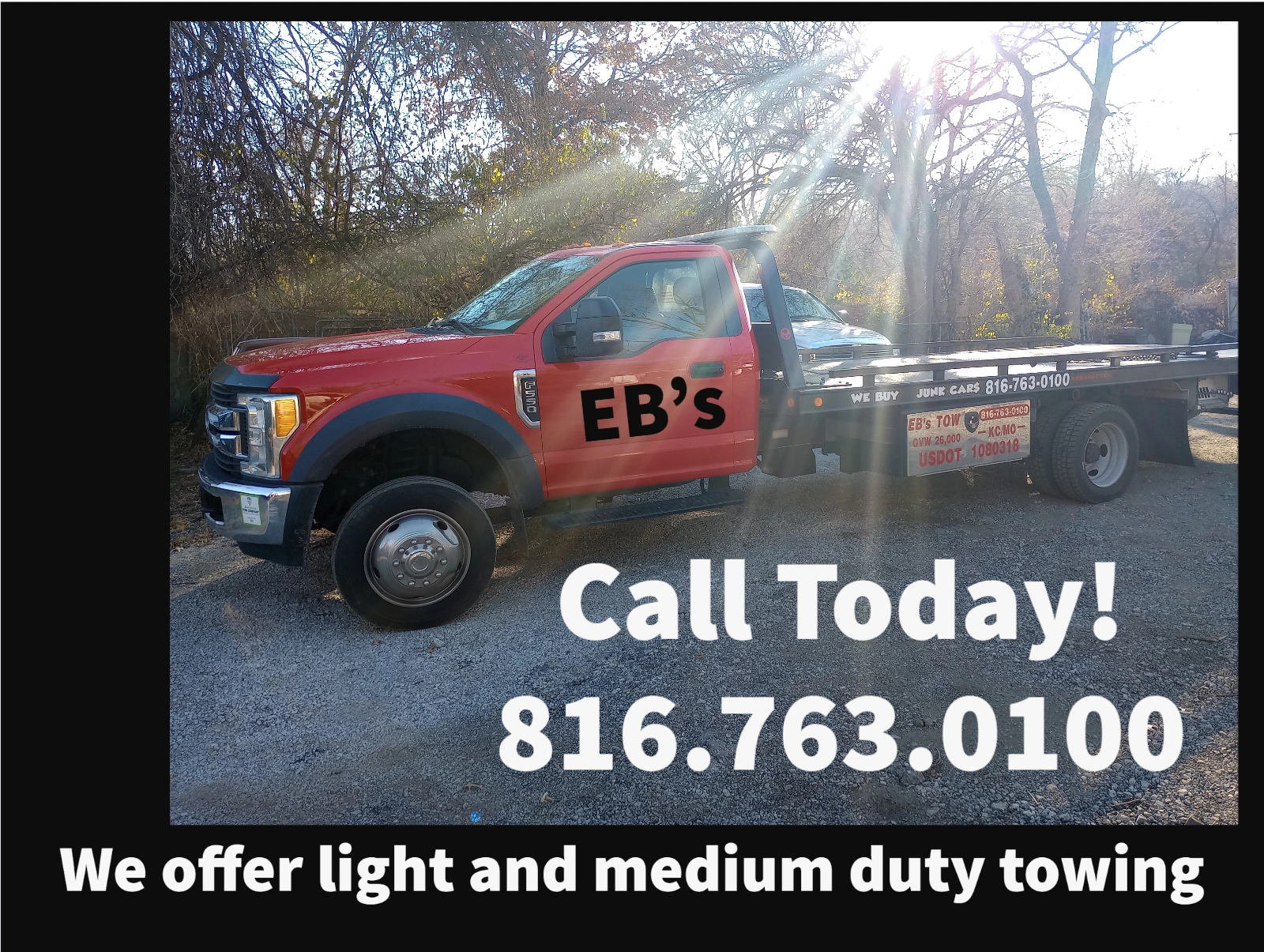 EB'S Tow and Auto Sales — Towing in Kansas City, Missouri