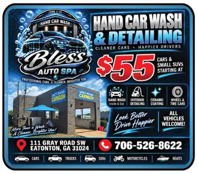 Car Detailing Lake Oconee Bless Auto Spa