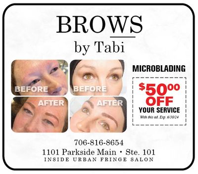 brows by Tabi exclusive coupons only here
Serving the Lake Oconee, Eatonton, Greensboro
