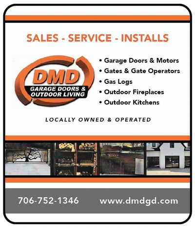 DMD Garage doors Lake Oconee athens