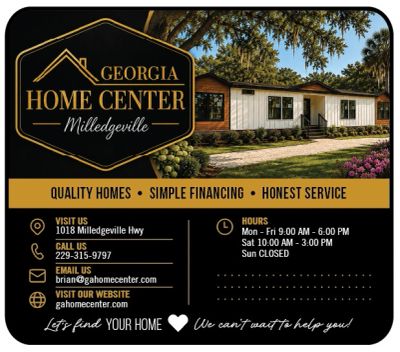 Manufactured Homes Oconee Georgia Home Center