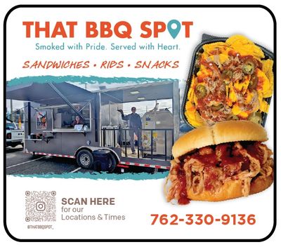 That BBQ Spot Oconee

Smoked with Pride. Served with heart. 