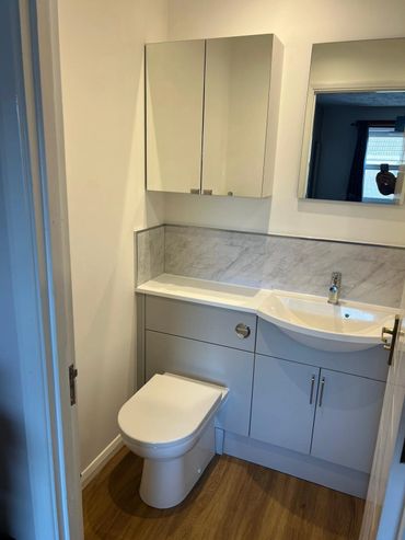 Bathroom installed by us
