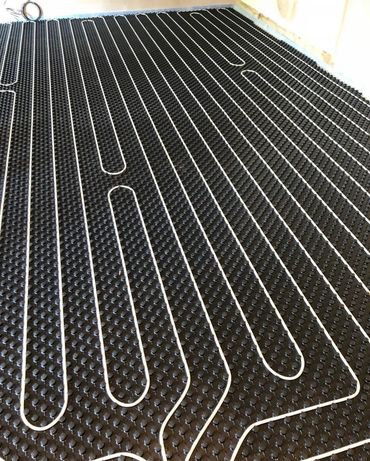 Underfloor heating installed by us