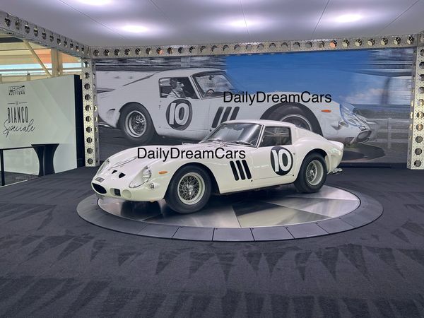 1963 Ferrari 250 GTO , the Bianco Special @ Mecum 2026 Kissimmee auction @ Osceola Heritage Park.