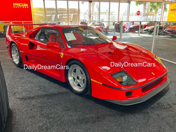 1992 Ferrari F40 from Bachman collection @ the Mecum 2026 Kissimmee auction @ Osceola Heritage Park
