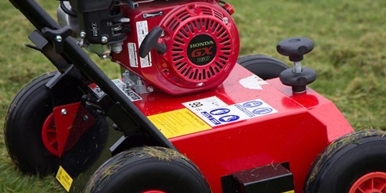 Lawn scarification is when we remove the organic thatch within the lawn.