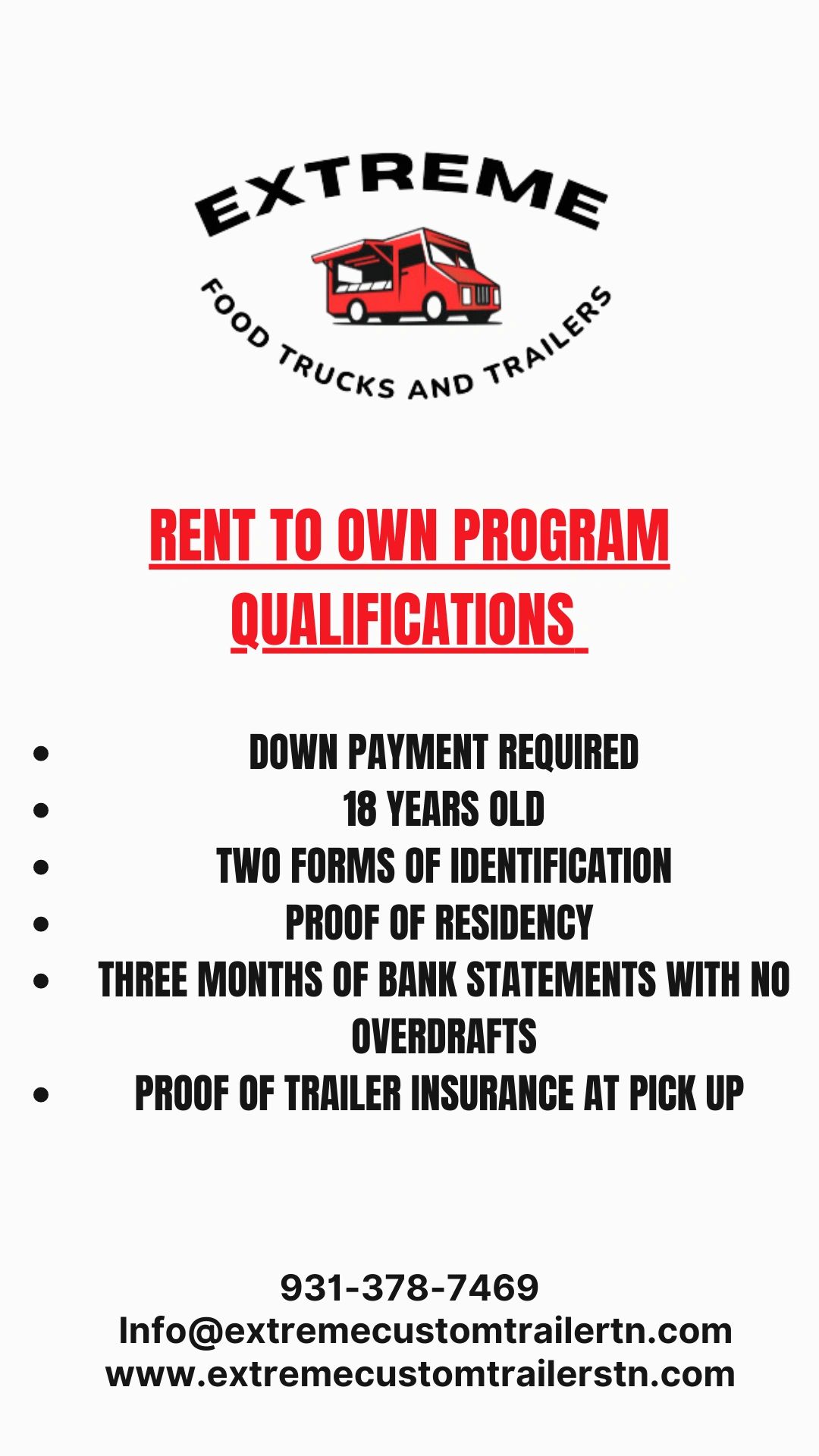 Pricing and Rent to Own