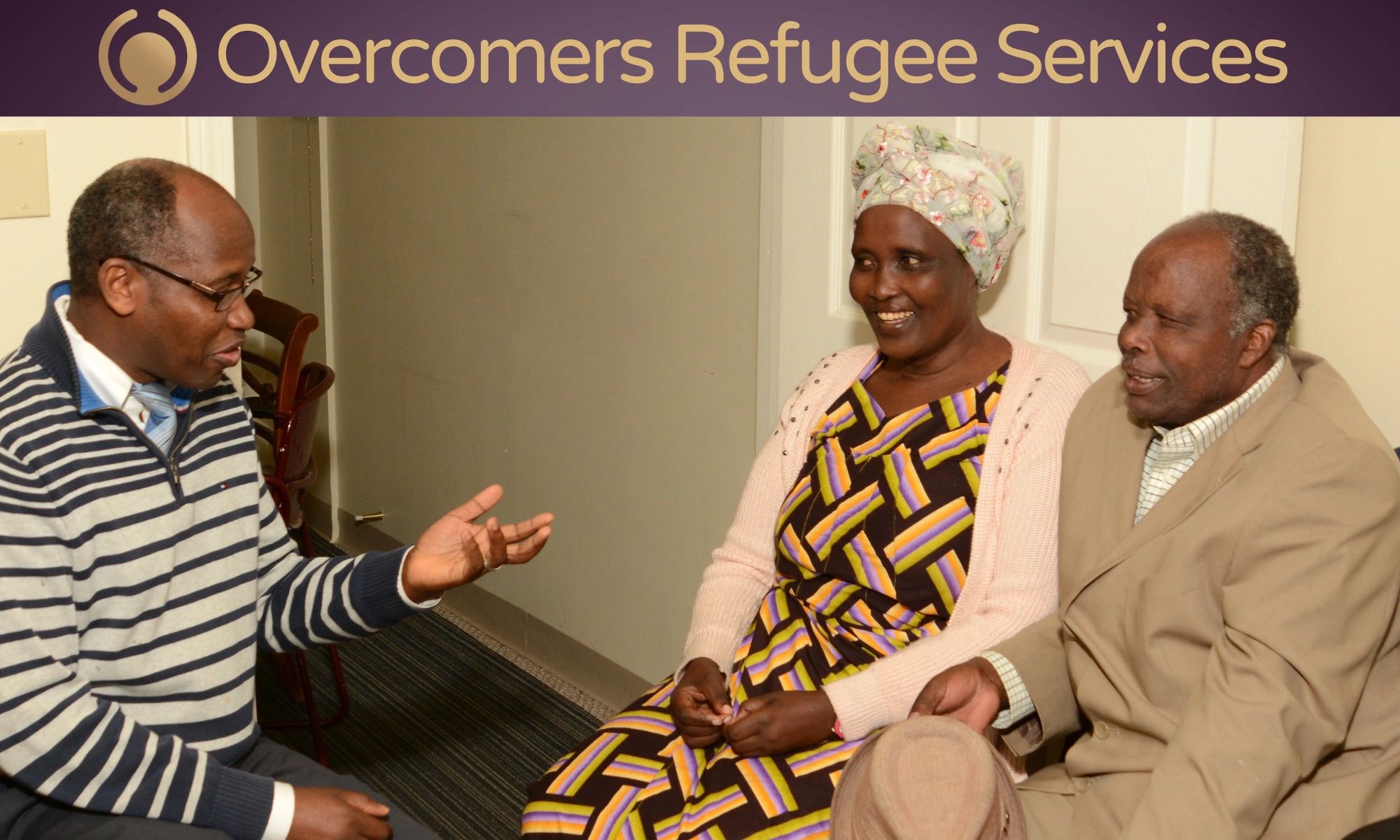Overcomers Refugee Services logo