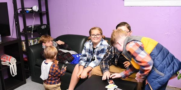We are a kid friendly church. We have babies, toddlers, and school age kids. A second family