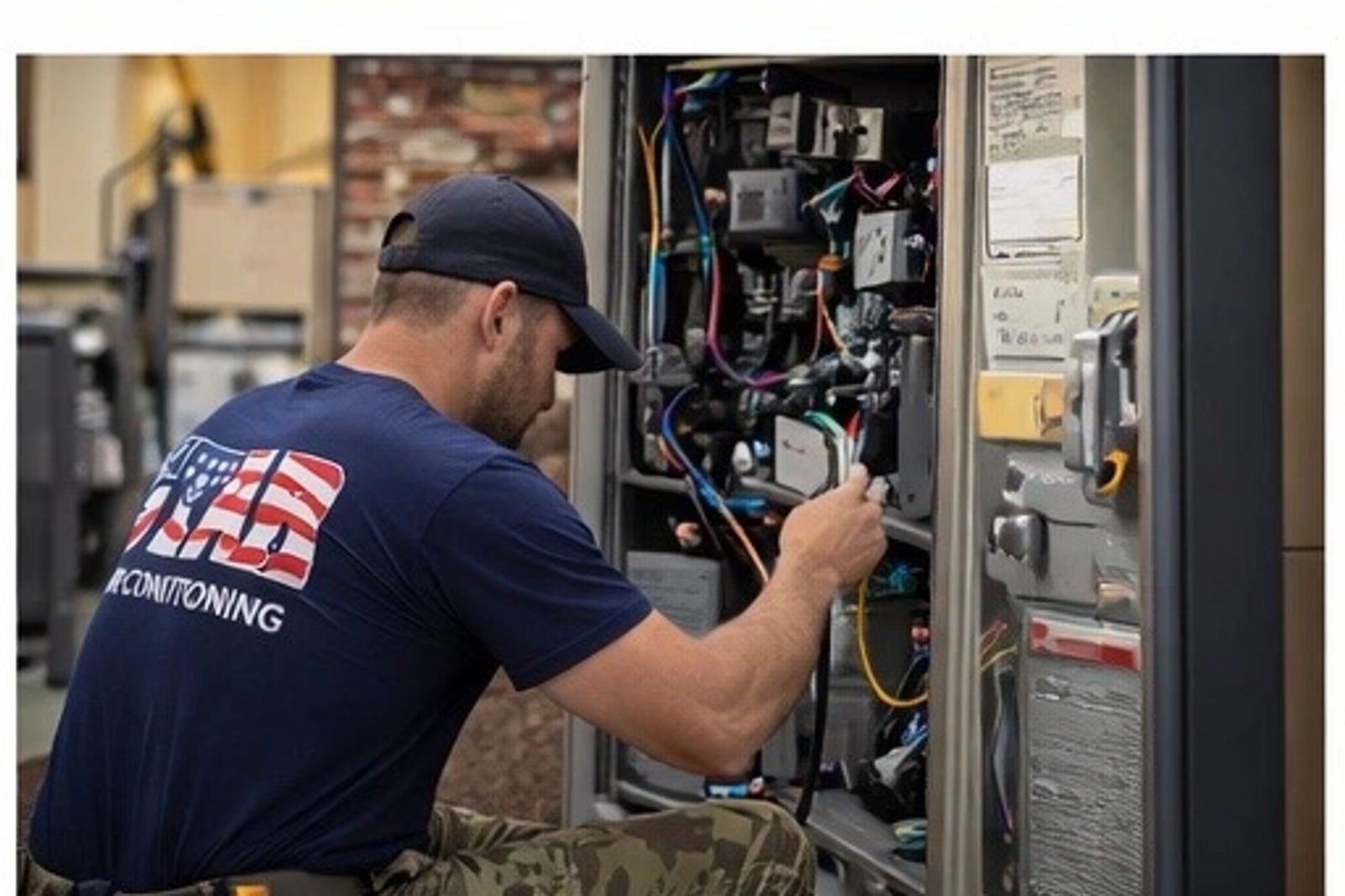 Star Air Conditioning heating repairs and service flyer