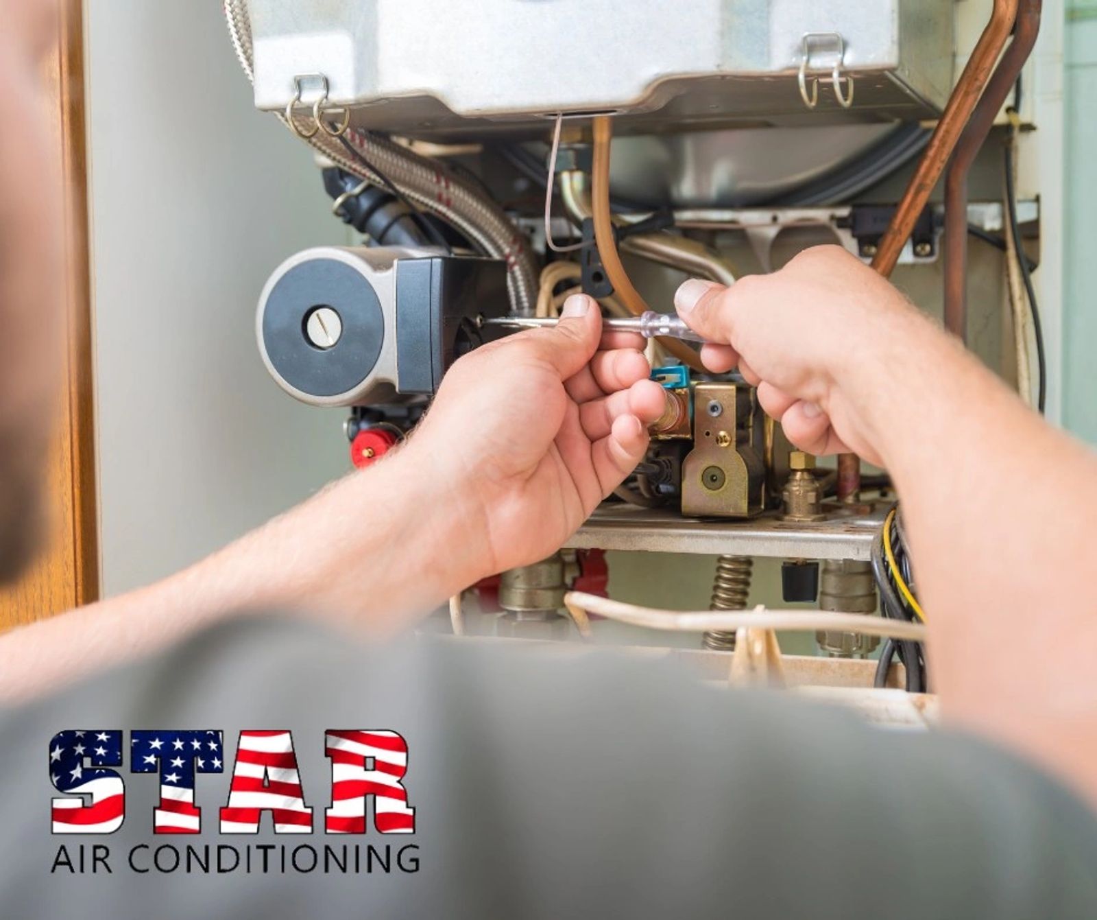 Smart Thermostats & Controls — Multi-stage heat-pump thermostat wired in
