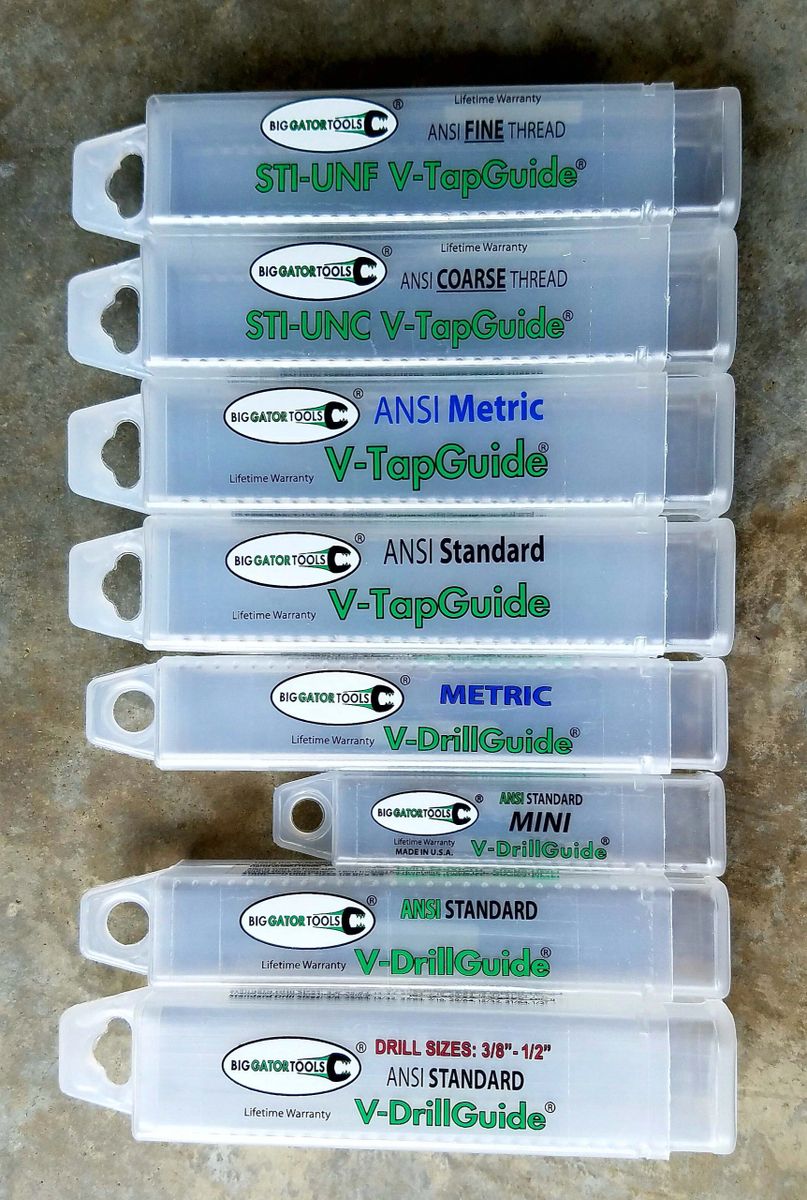 Plastic Storage Tube (10 Size Options) for VDrillGuides or VTapGuides