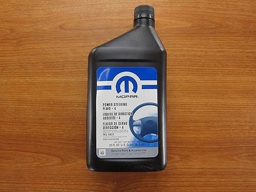 Mopar 1 Quart Power Steering Fluid + 4 MS-9602 68218064AB
