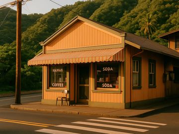 Old store with Mountain View’s.