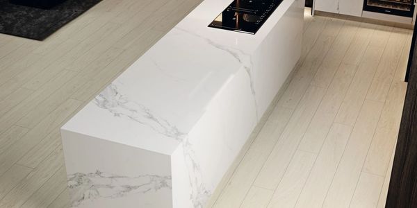 Coverlam large format tiles for wall and floors. Produced by Spanish Tile Factory Grespania.
