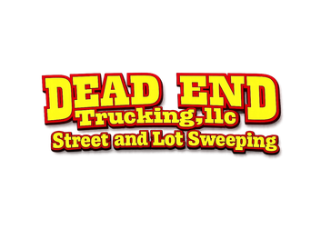 Logo of Dead End Trucking, LLC for street and lot sweeping.