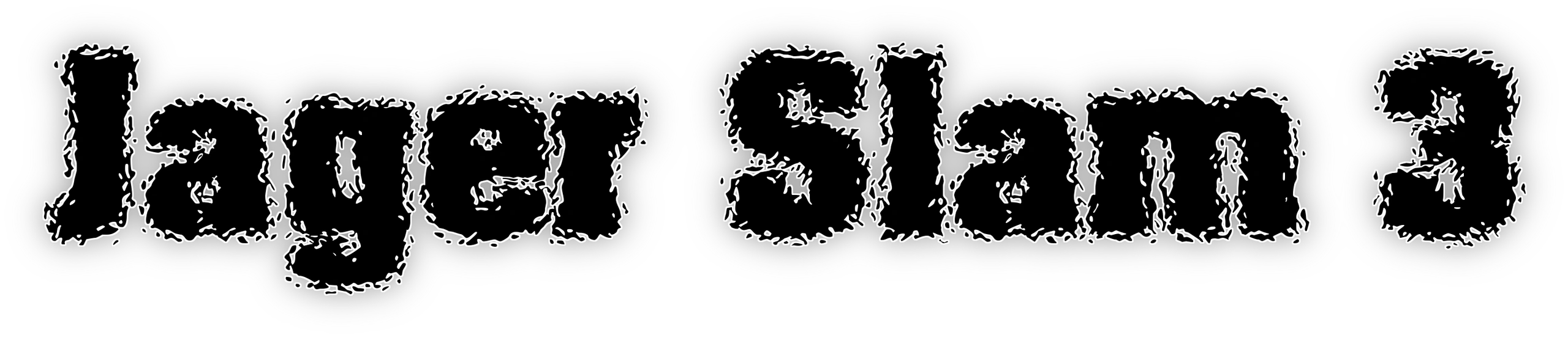 Logo of Jager Slam 3 with fiery outline.