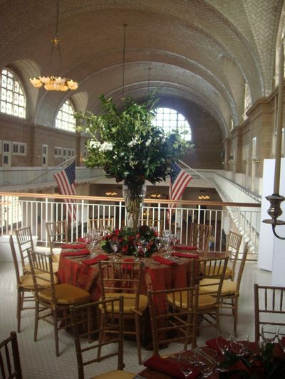 Balcony View from Conference Room on Ellis Island