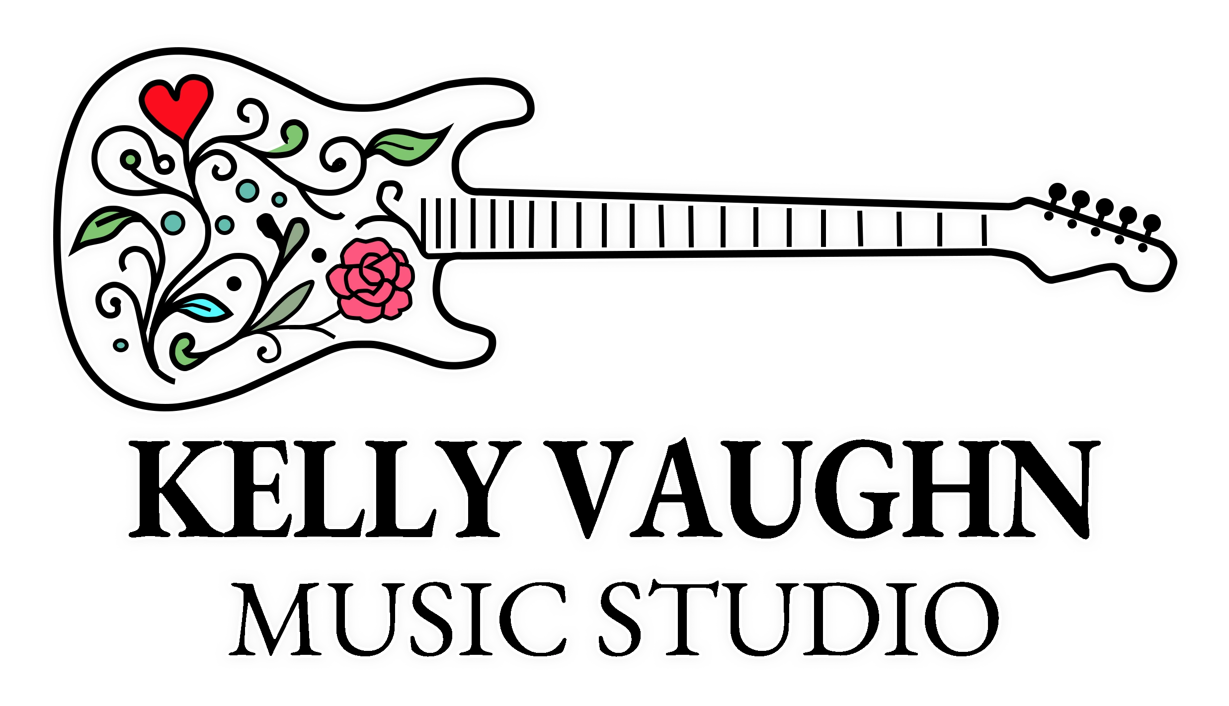 Recording studio interior for Kelly Vaughn Music Studio