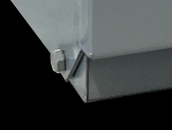 Hinges of a truck tool box