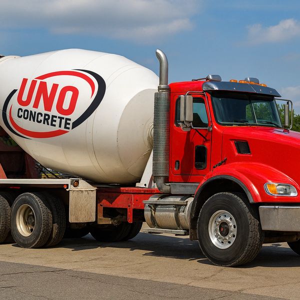 Uno Concrete Ready Mix truck in charlotte north carolina