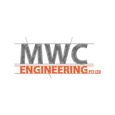 MWC Engineering logo custom graphic design