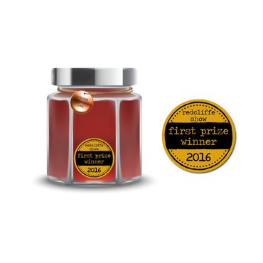 Stone & Lea Jam labels first prize winner custom graphic design