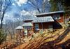 Custom-Built Log Cabin - The Big Pine Tree House, Hocking Hills, Ohio