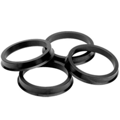 Poly Black Hub Centric Rings (set of 4pc)