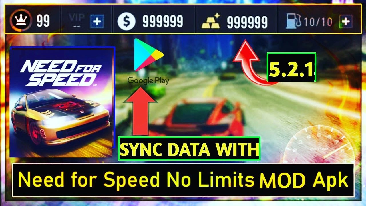 Nfs No Limits 5 2 1 Mod Unlimited Gold Silver All Cars Unlocked