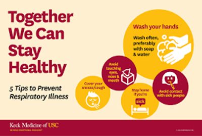 Tips to stay healthy and prevent respiratory illness.