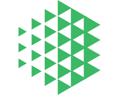 green triangles in different shapes 