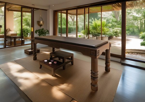 tranquillity isobenessere lettino da massaggio Ayurveda olistico