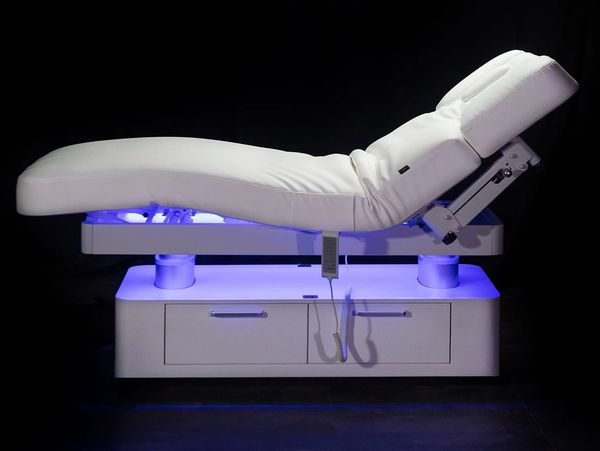 scilla isobenessere lettino da massaggio cromo terapia riscaldamento integrato 