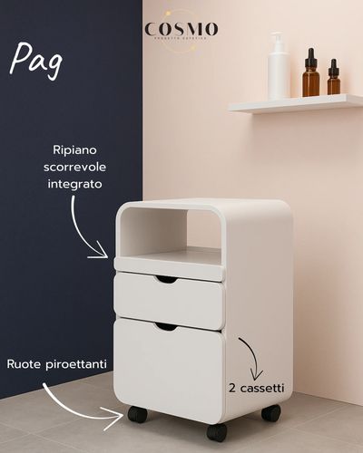 carrellino estetica, carrellino spa