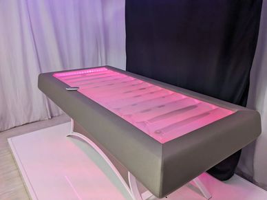 glide top materasso ad acqua sale dell'himalaya isobenessere lettino multisensoriale 