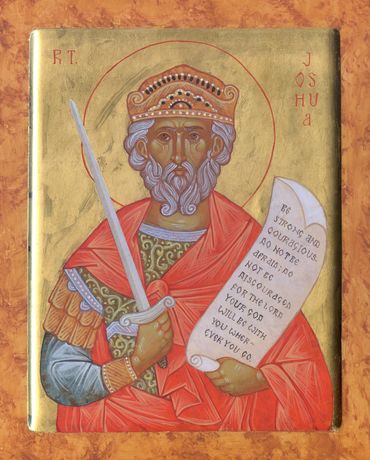 Orthodox Byzantine icon of the Righteous Jonah