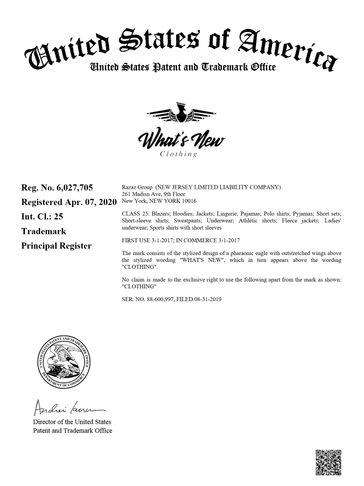 razaz group Trademark Certificate