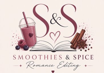 Logo for Smoothies &amp; Spice Romance Editing.