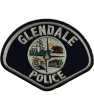 Glendale Police patch with cityscape and eagle.