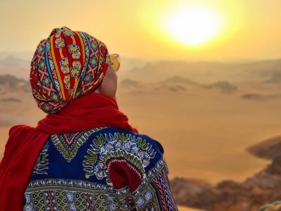 coucher de soleil de la grande dune de Tin Merzouga, Tadrart, Djanet, Sahara Algerie